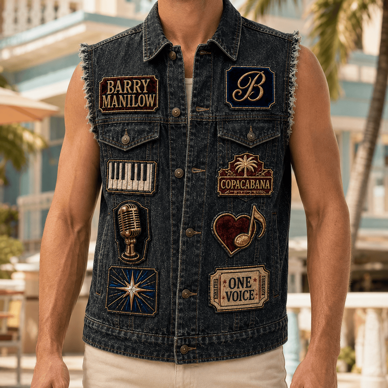 BRML PREMIUM DENIM VEST NTVA