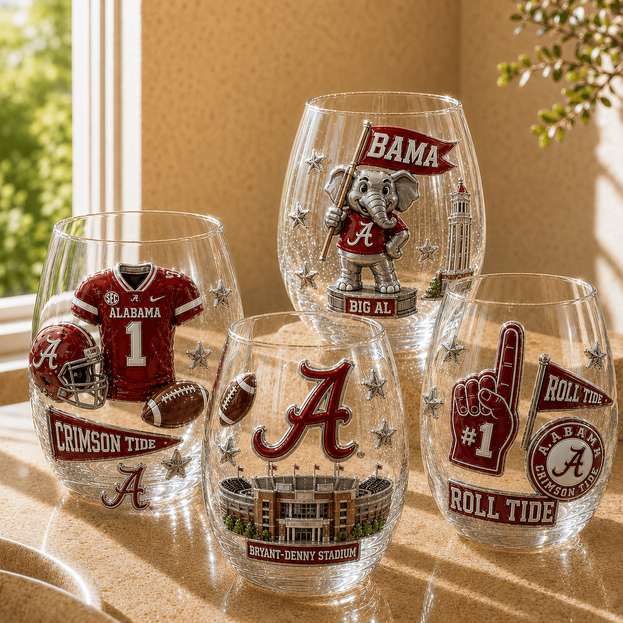 ACT Stemless Glass Cup Set TMH