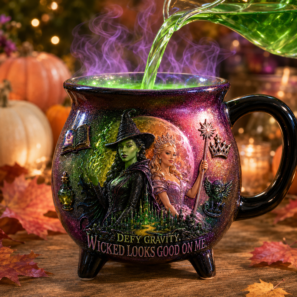 Premium WCKD Witch Cauldron Mug LNTH