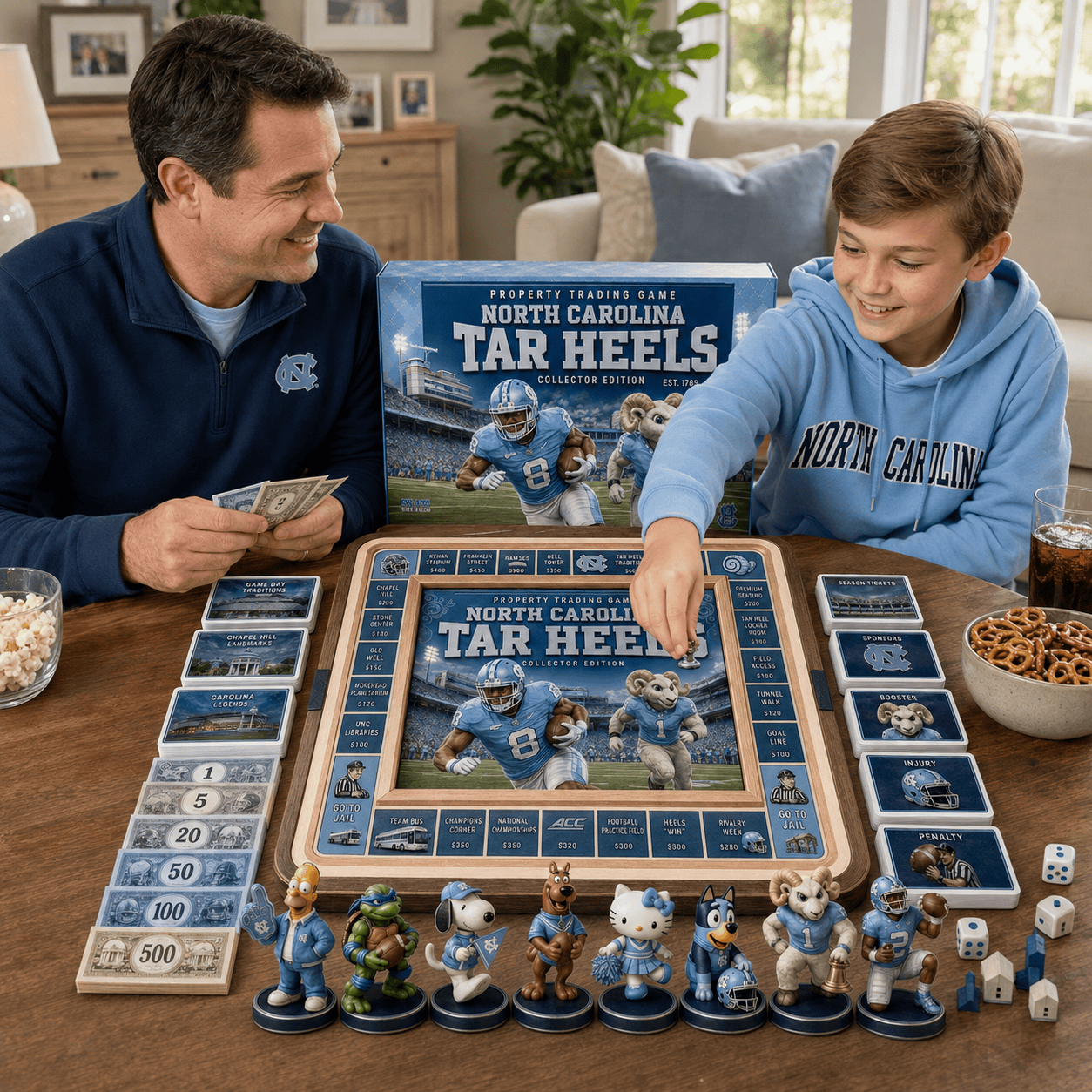 Premium UNC Board Game TTN