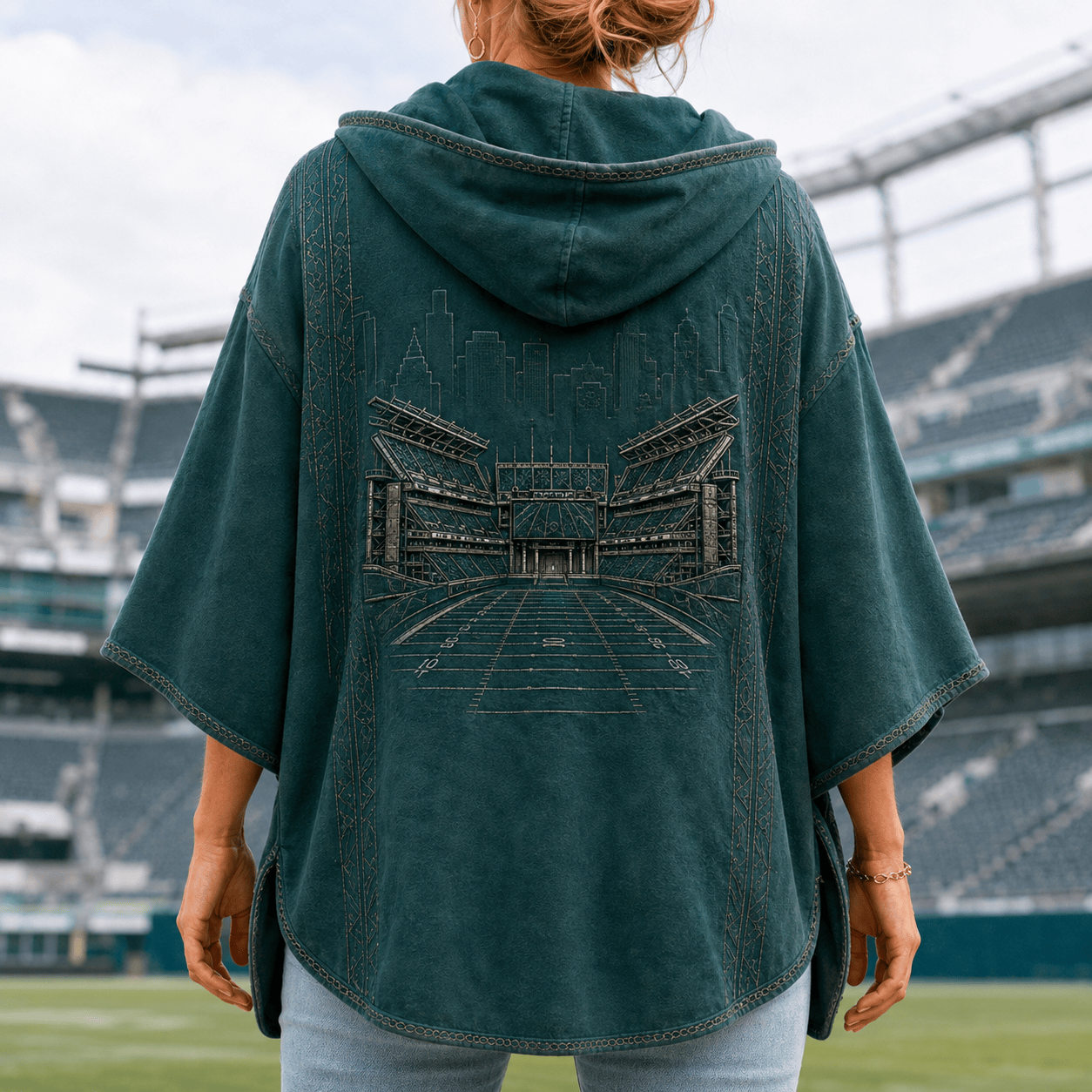 Premium PLDE Short Sleeve Hoodie NTVA