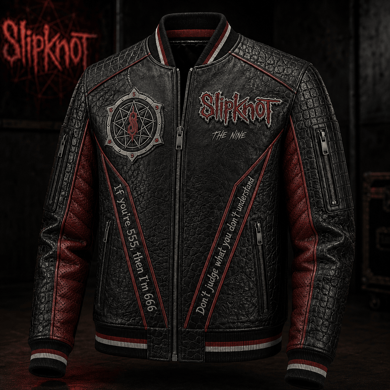 Premium SLK Leather Zipper Jacket PVNA