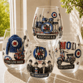 Premium TWO Wine Glass Cup PTT
