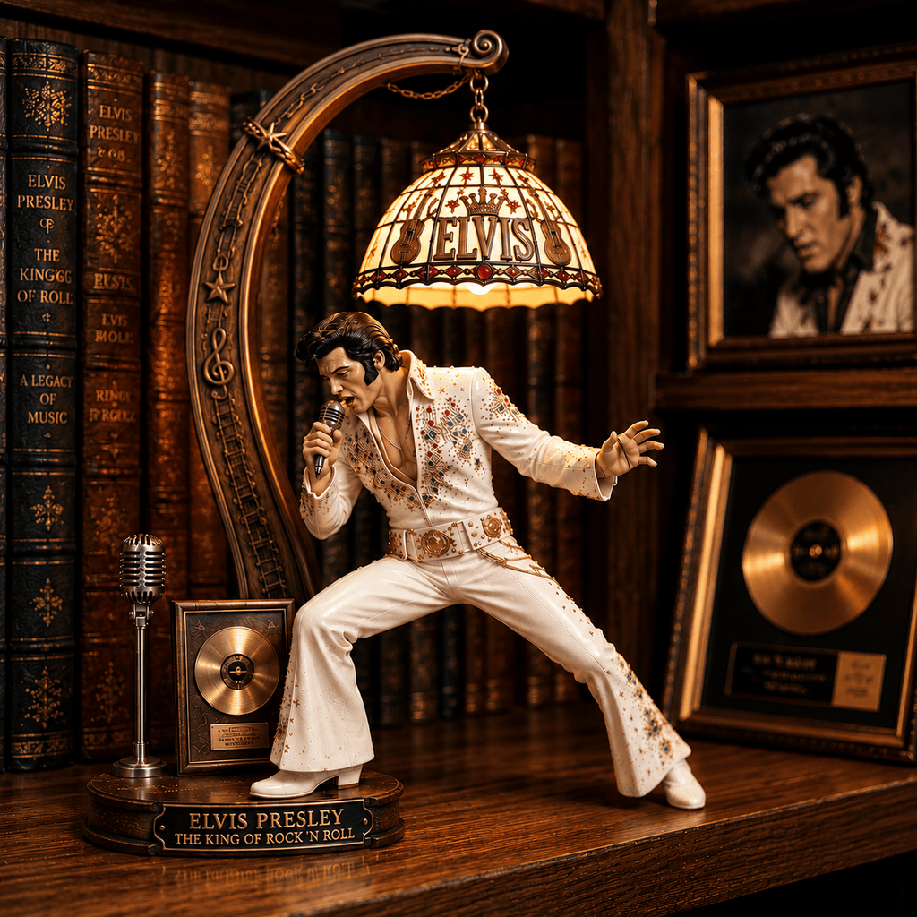 Premium ELV Bookshelf Figurines Lamp PDL